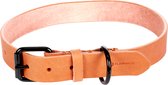 Flamingo Leano Gewoon - Halsband Honden - Halsband Leano Cognac Xxl 52-62cm 30mm - 1st