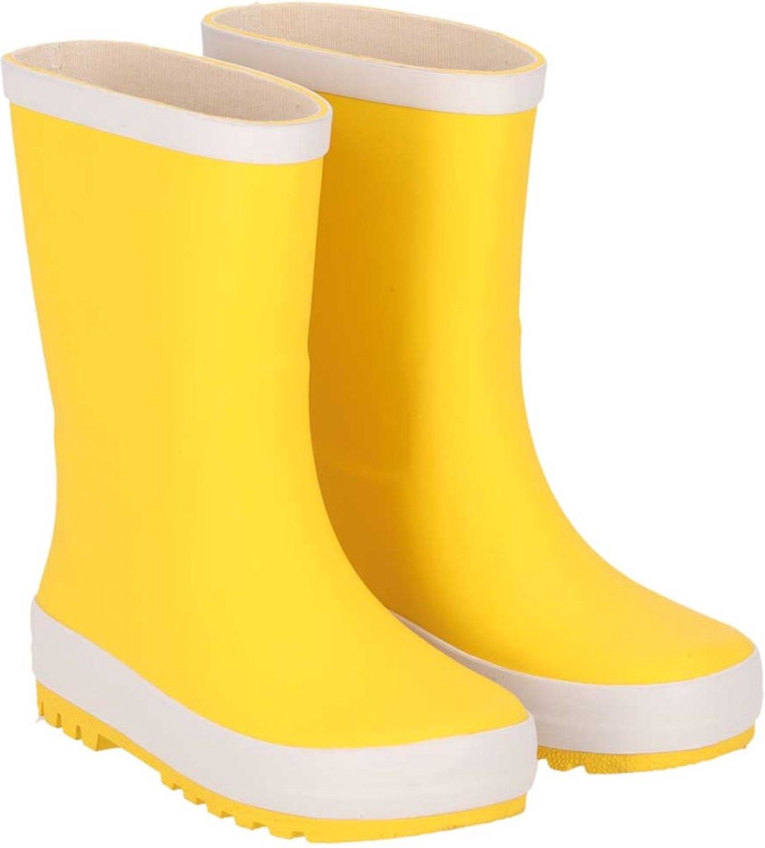 Gele rubber regenlaarzen van XQ Footwear 25/26