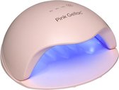 Lampe Pink Gellac Rose - Lampe LED Pro Ongles - Sèche Ongles avec Détecteur de Motion et Minuterie - Lampe Gellak