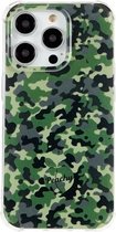 Peachy Leger Camouflage Survivor TPU hoesje voor iPhone 14 Pro Max - Army Groen