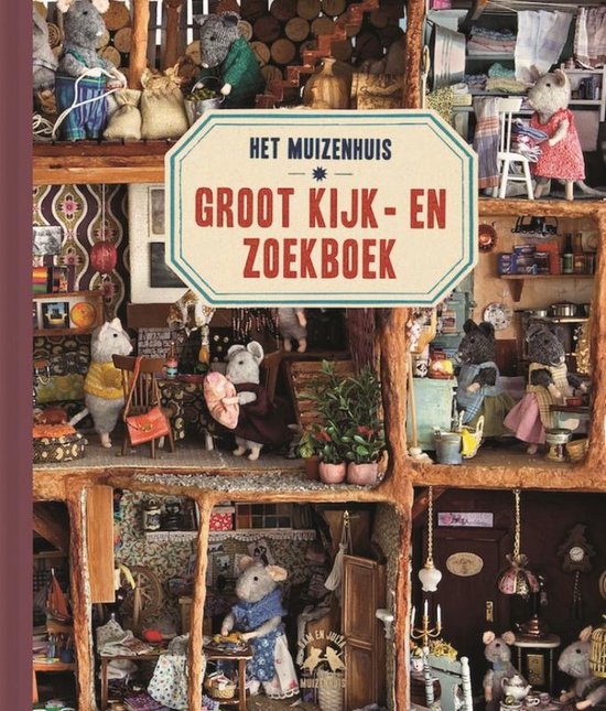 Sam & Julia / Het Muizenhuis - Groot Kijk-en zoekboek - Karina Schaapman