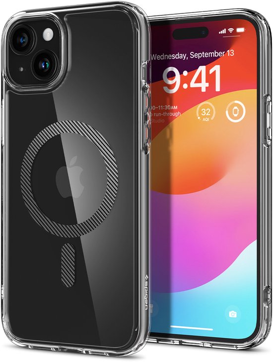 Funda Spigen Ultra Hybrid iPhone 15 Pro Max Frost Negro Case - Shop Spigen .pl