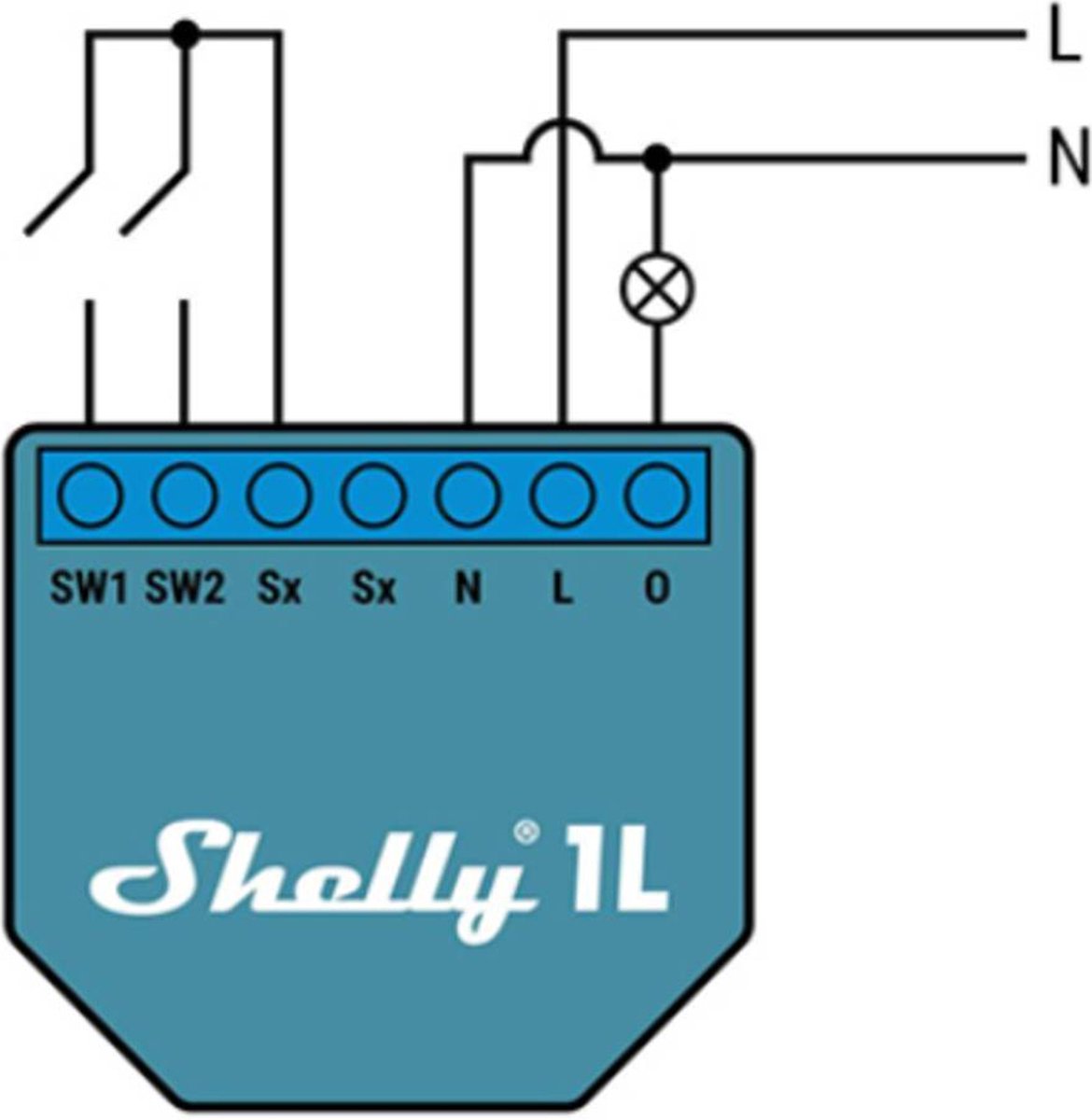 Bypass pour Shelly 1L et Shelly Dimmer 2 - Shelly