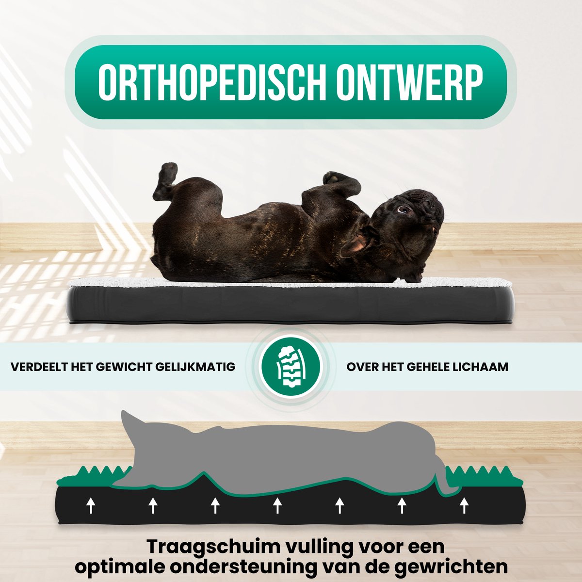 Avalo Orthopedisch Hondenkussen M thumbnail 4