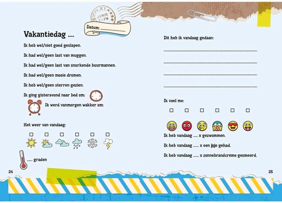 Mijn reisdagboek kids editie