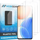Mobigear Screenprotector geschikt voor HONOR X8 | Mobigear Screenprotector Folie - Case Friendly (3-Pack)
