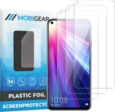 Mobigear Screenprotector geschikt voor HONOR View 20 | Mobigear Screenprotector Folie - Case Friendly (3-Pack)