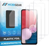 Mobigear Screenprotector geschikt voor Samsung Galaxy A13 4G | Mobigear Screenprotector Folie - Case Friendly (3-Pack)