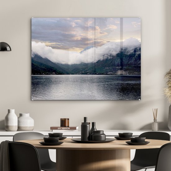 Peinture sur Verre - Baie au Monténégro - 80x60 cm - Peintures sur Verre Peintures - Photo sur Glas