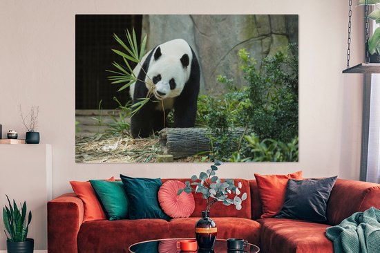 Grande toile panda 180x120 cm - Tirage photo sur toile (Décoration murale  salon /... | bol