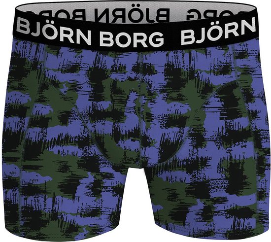 Björn Borg Cotton Stretch boxers - heren boxers normale lengte (5-pack) - multicolor - Maat: L - Björn Borg