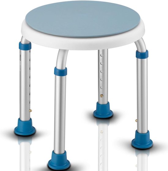 Douchekruk met 8 hoogtestanden, 360 graden draaibaar, standaard met