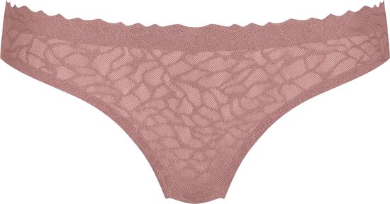 Sloggi Women ZERO Feel Lace 2.0 Brazil Panty (1-pack) - dames slip - bruin - Maat: L