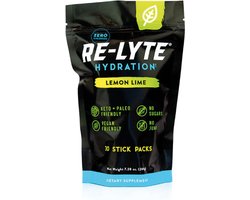 Re-Lyte | Electrolyte Drink Mix | Lemon Lime 30 Stick Packs | 30 x 6,3g