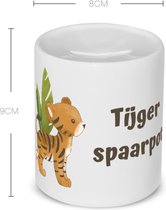 Akyol - tirelire tigre Tirelire - Tigre - amoureux des animaux - joli cadeau pour quelqu'un qui aime les tigres - cadeau d'anniversaire - cadeau - cadeau - contenu 350 ML