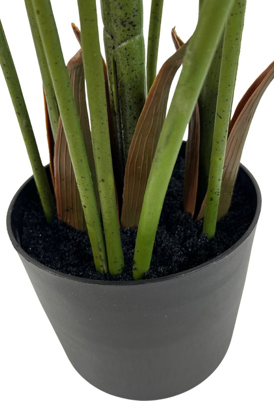 Monstera Kunstplant 145cm | Grote Monstera Kunstplant | Kunstplant voor Binnen | Grote groene kunstplant | Kunst gatenplant | Nep Monstera