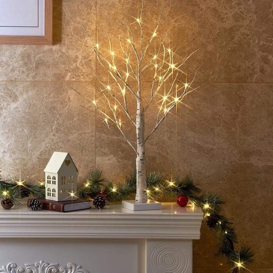3 branches décoratives lumineuses 24 LED