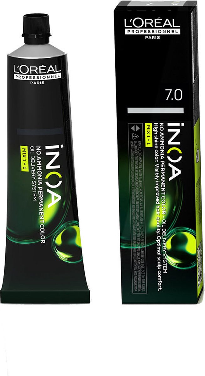Goedkoopste Permanent Dye L'Oreal Professionnel Paris Inoa Ammonia-free Nº 7.0 60 g