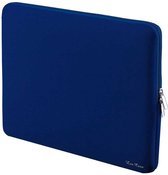 Sleeve voor MacBook Pro 14 / Macbook Air 13.3 - Donker Blauw