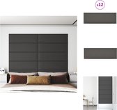 vidaXL Wandpaneel - Trendy - Wanddecoratie - Afmeting- 90 x 30 cm - Ken- Duurzaam - warmte- geluidsisolerend - Wandpaneel