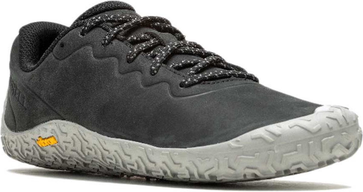 Merrell Vapor Glove 6 Leather Trailschoenen Vrouw Zwart