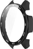 Watch case screenprotector - hoesje - geschikt voor Huawei GT 4 - 46 mm - zwart