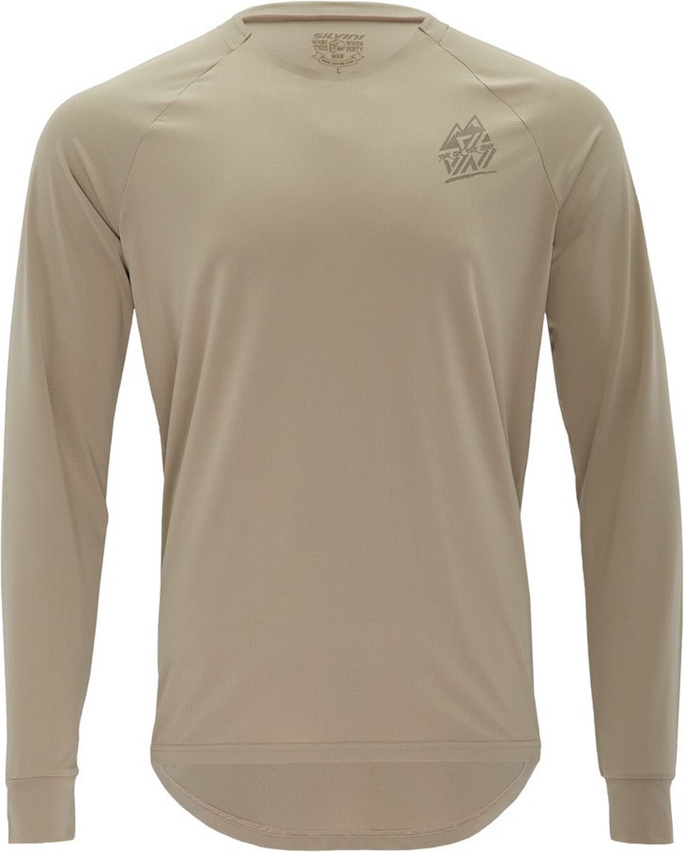 Silvini Cortino T-shirt Met Lange Mouwen Man Creme
