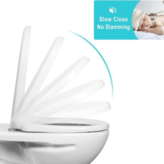 Toilet lid QuickRelease Function Toilet Seat Softclose Closing