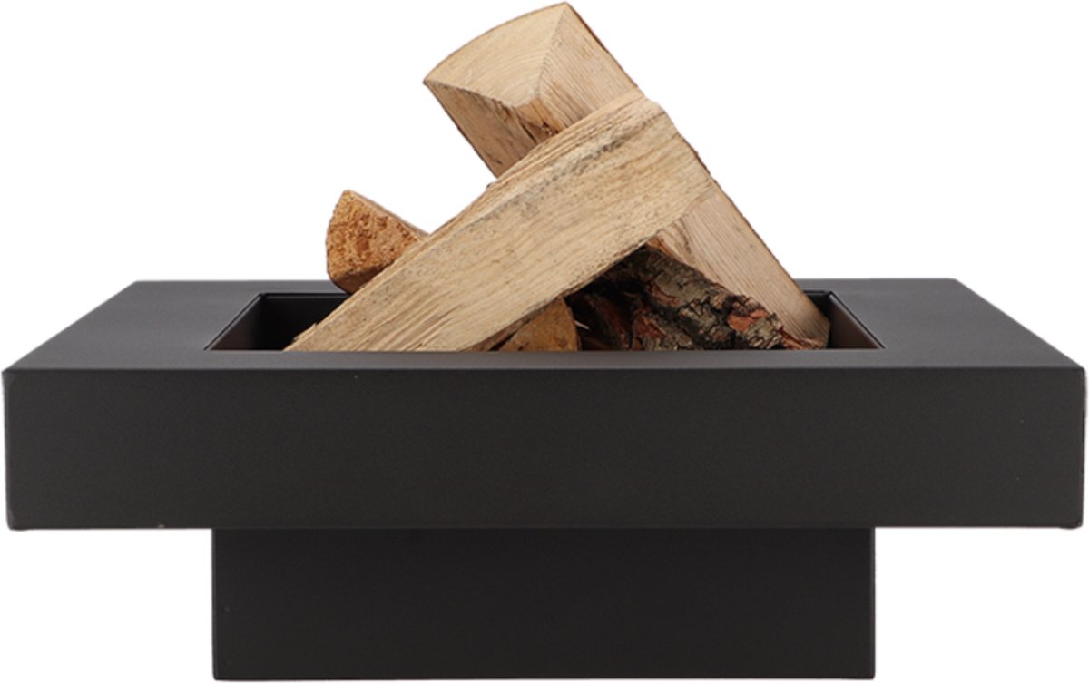 Esschert Design Vasque à feu carrée