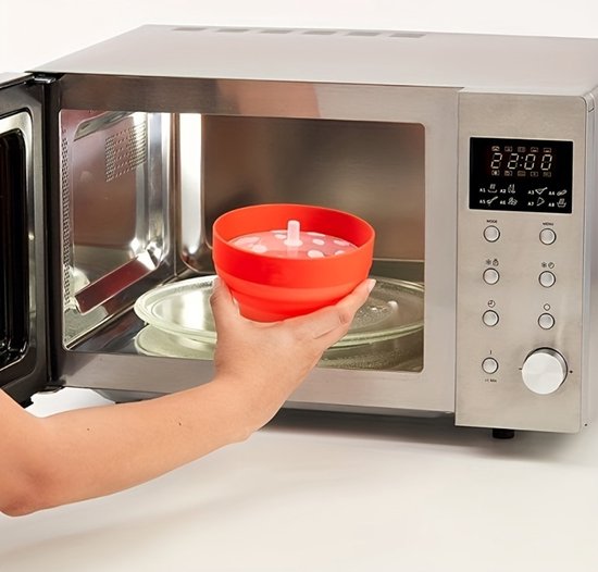 Livano Popcornmakers - Popcornpan - Popcorn Machine - Mini Popcorn Machine - Roze — afbeelding 4