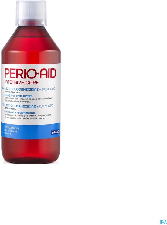 PERIO-AID Intensive care mondwater - 0.12% - 1 stuk - Perio Aid