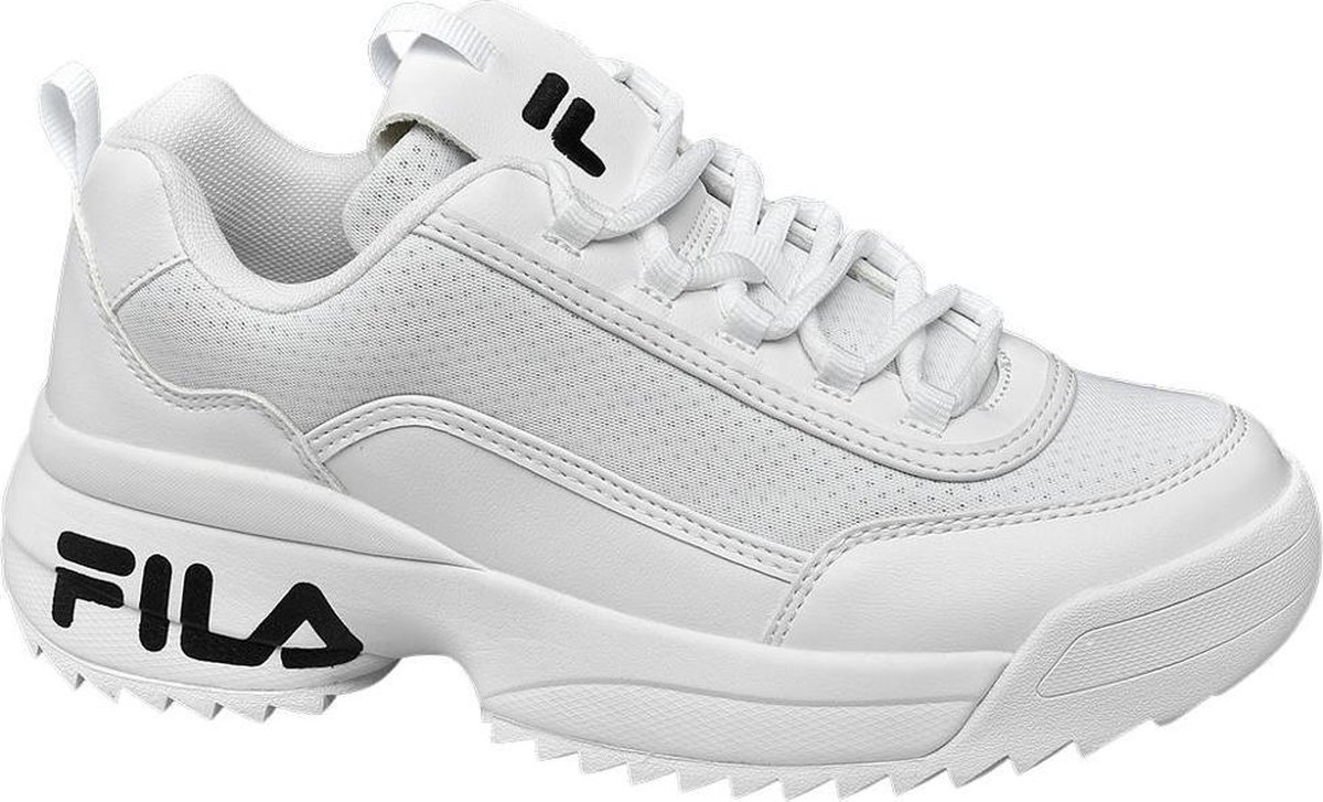 Blaze waarom niet verontreiniging Fila Dames Witte chunky sneaker - Maat 42 | bol.com