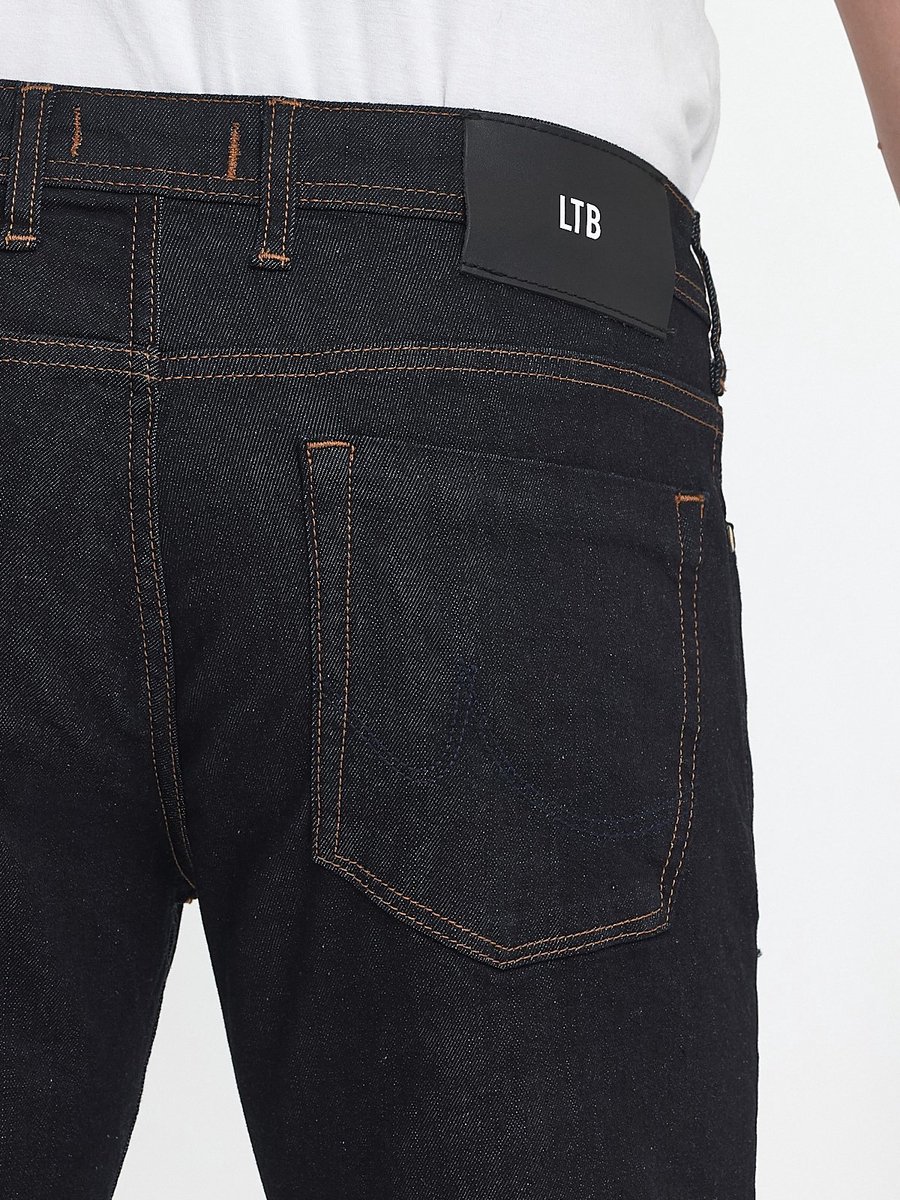 LTB TINMAN - Relaxed fit jeans - black wash/zwart denim/blackdenim