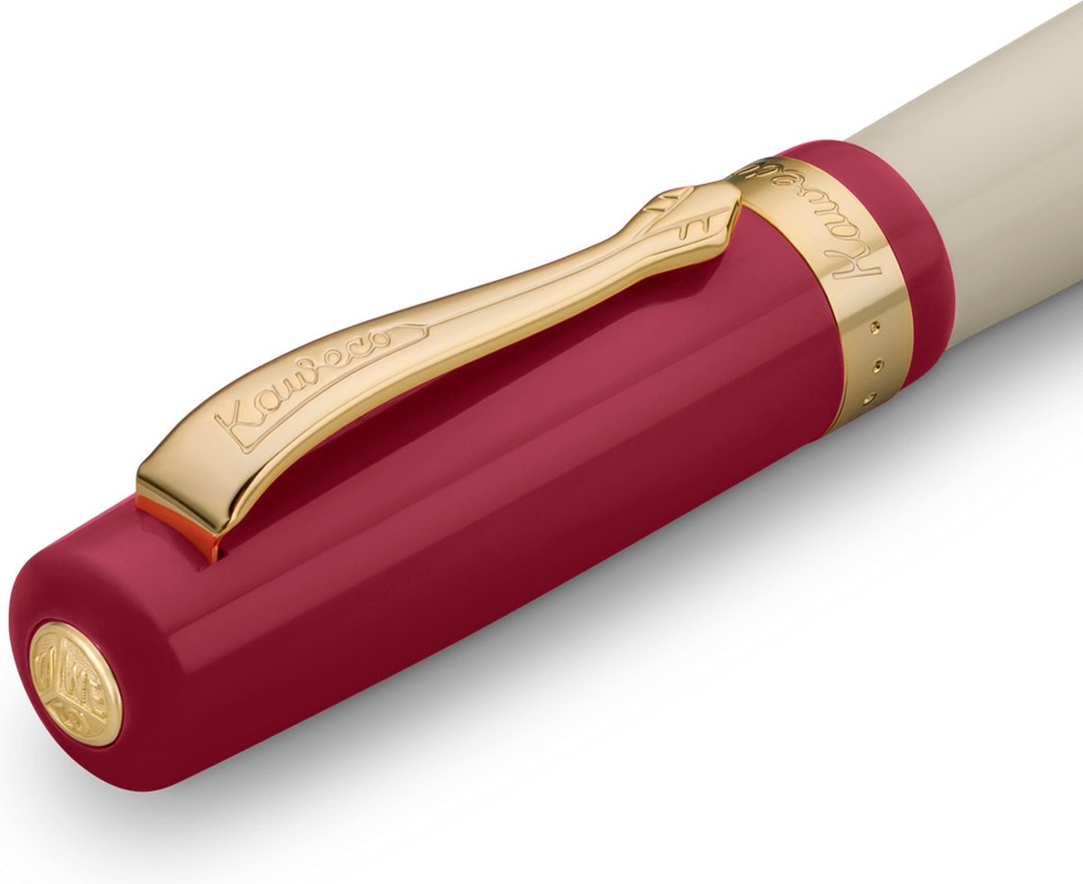 Plume Kaweco BB Extra Large Acier Plaqué Or Pour Stylo Piston Sport