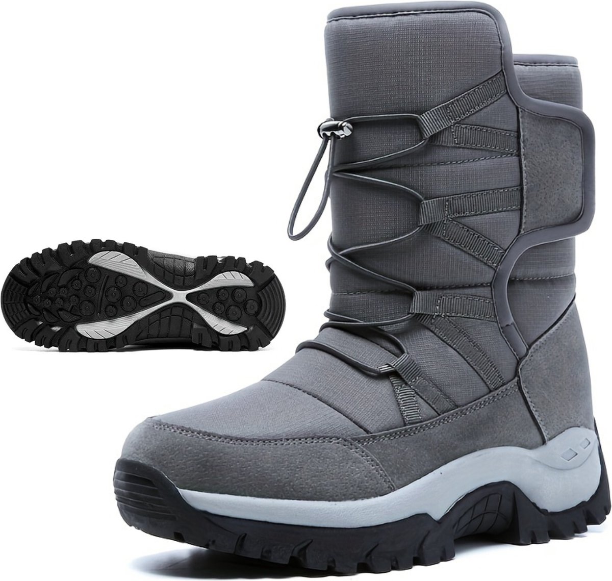 Livano Sneeuwschoenen - Snowboots - Sneeuwboots - Heren - Wintersport - Ski - Ski Gadgets - EU40 - Grijs