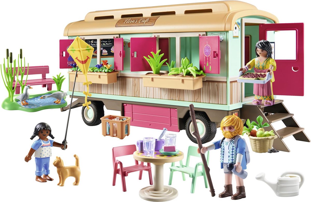 PLAYMOBIL Country Gezellig woonwagencafé - 71441 — afbeelding 4
