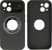 Coque iPhone 15 - Coque Prime Magsafe avec protecteur d'appareil photo - Zwart