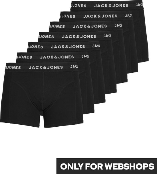 JACK&JONES ADDITIONALS JACHUEY TRUNKS 7 PACK NOOS Heren Onderbroek - Maat L