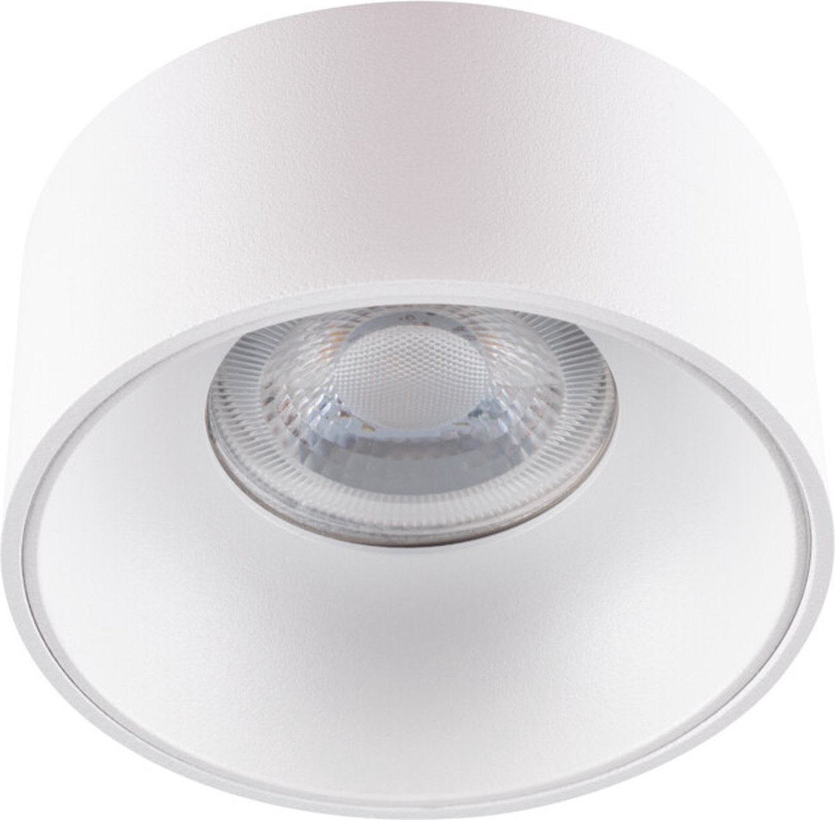 Kanlux S.A. - LED GU10 plafondspot wit rond - Enkelvoudig voor 1 LED GU10 spot