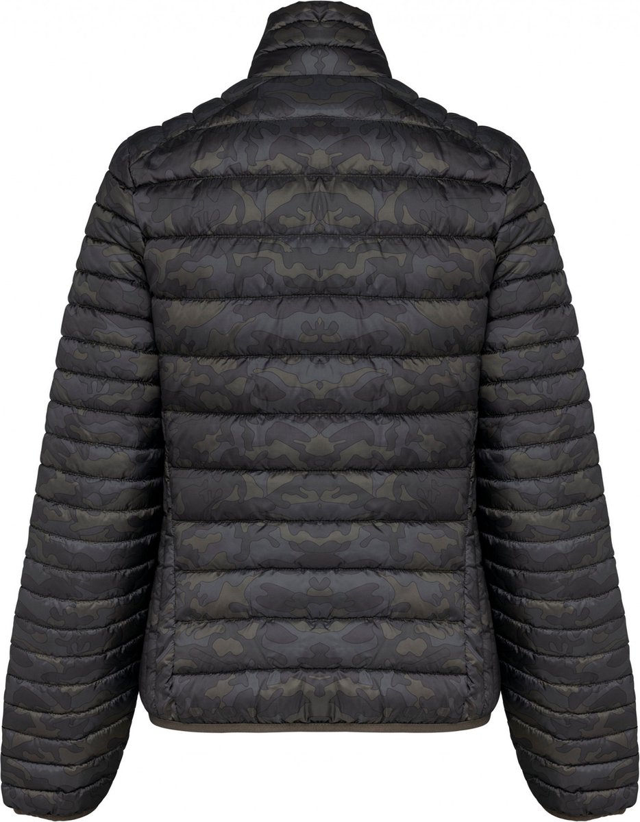 Kariban Ladies' lightweight padded jacket K6121 - Jungle Camo - XXL