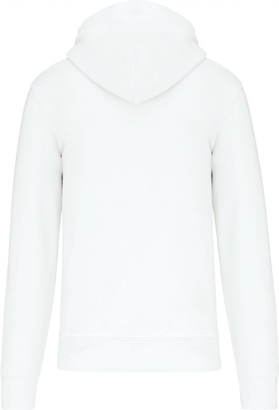 Sweatshirt Heren XS Kariban Lange mouw White 85% Katoen, 15% Polyester