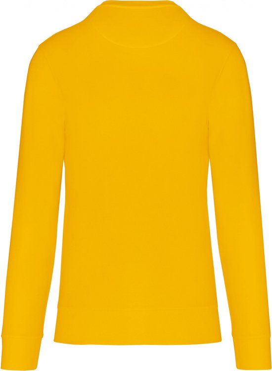 Sweatshirt Unisex S Kariban Ronde hals Lange mouw Yellow 85% Katoen, 15% Polyester