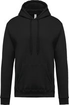 Sweatshirt Heren XL Kariban Lange mouw Black 80% Katoen, 20% Polyester