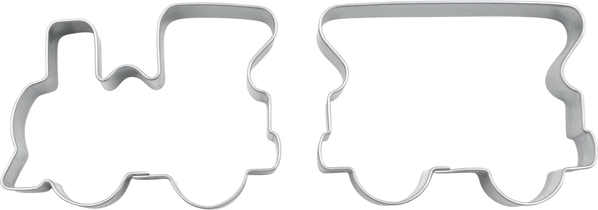 Uitsteekvormen van roestvrij staal, voor koekjes, gezandstraald, gebak,