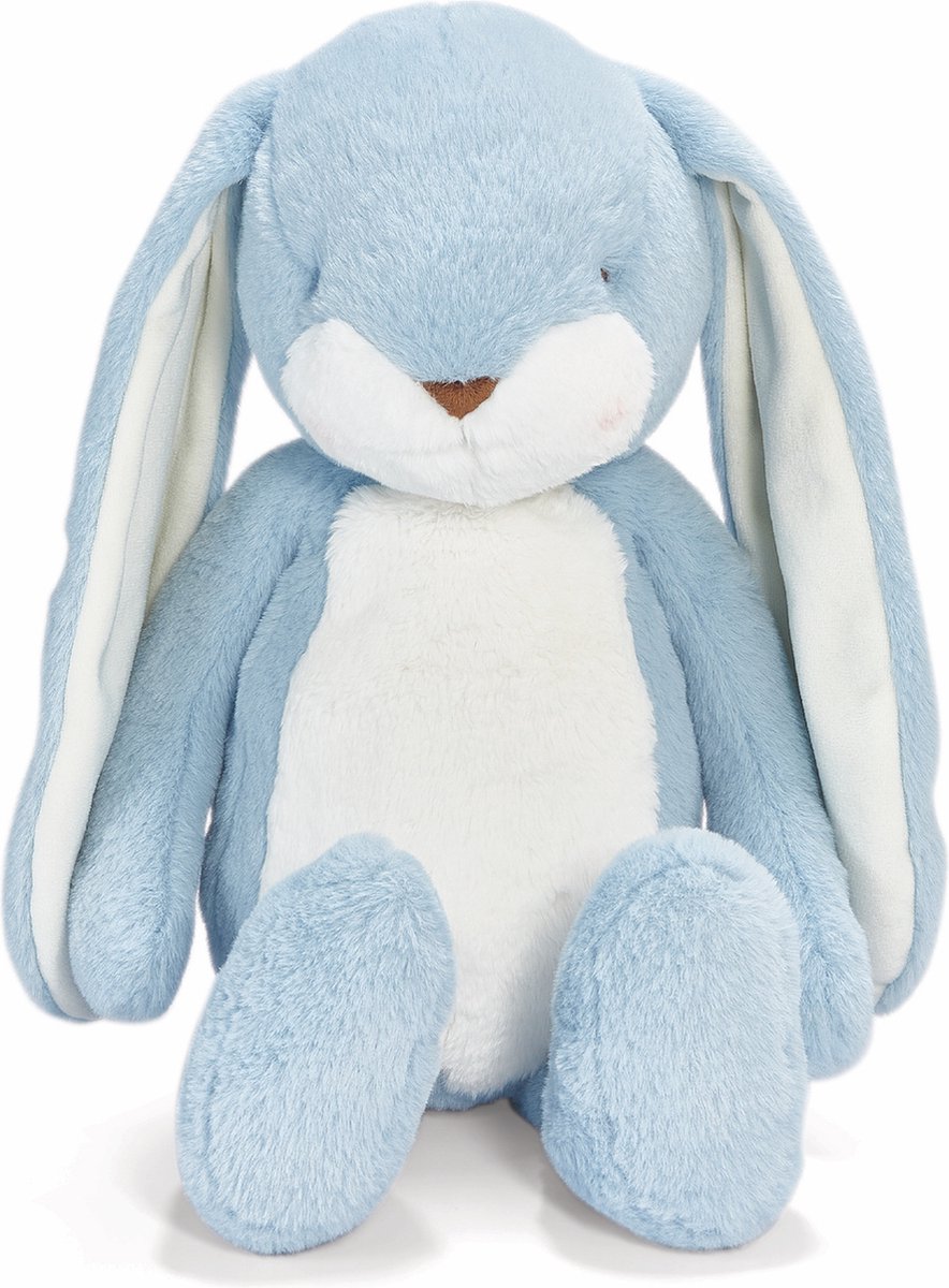 Bunnies By The Bay Floppy Nibble Konijn - Knuffeldier - Knuffel voor kinderen - Geborduurde details - 52 cm - Oceaan