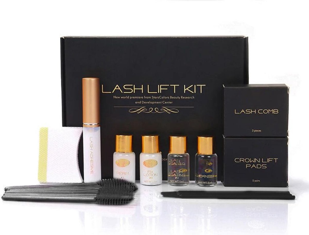 Luxe Lash Lift Kit - Wimperverf - Lash Lift Set - Brow Lift Kit - Lash Lifting Starterspakket - Oogmake-up - Beauty