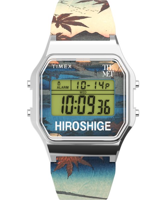 Timex The Met X Hiroshige TW2W25300 Horloge - Kunststof - Multi - Ø 34 mm