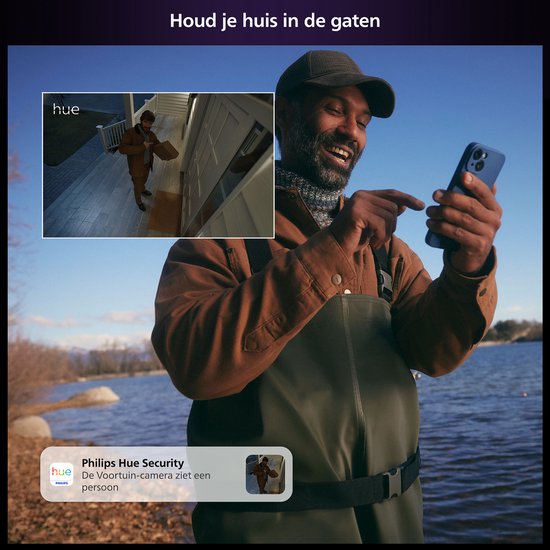 Philips Hue Secure starterkit - wit en gekleurd licht - E27 van Philips Hue — afbeelding 3
