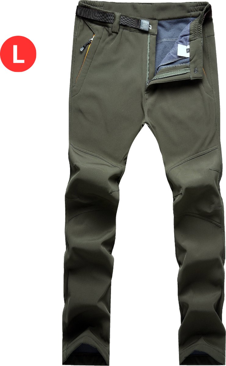 Livano Skibroek Skipak Snowboard Broek Winterbroek Sneeuwbroek Heren Dames Unisex Wintersport Leger Groen