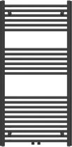 Adema Basic radiator – Handdoekradiator – Zwart – 120x60 cm